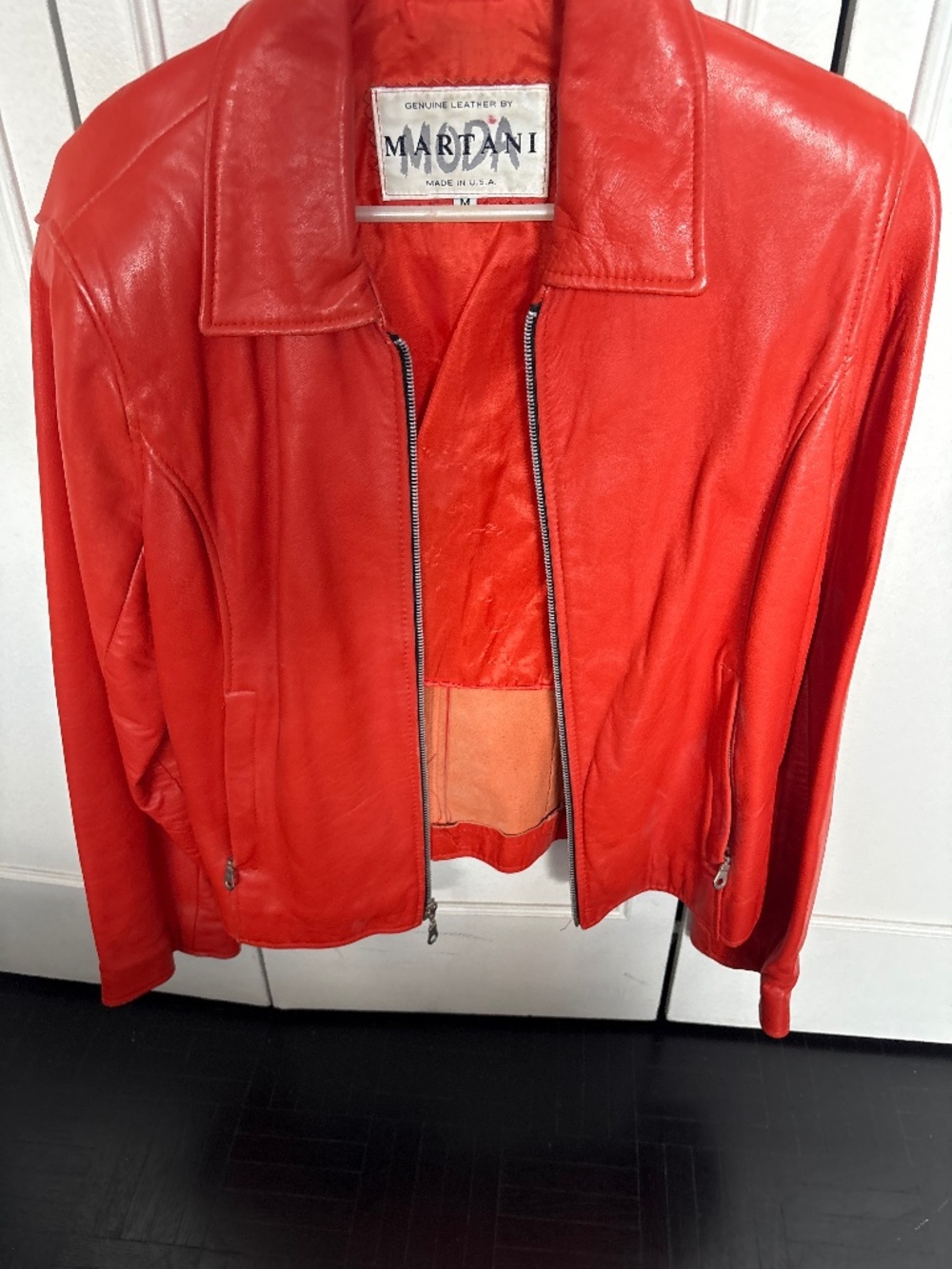Leather jacjet